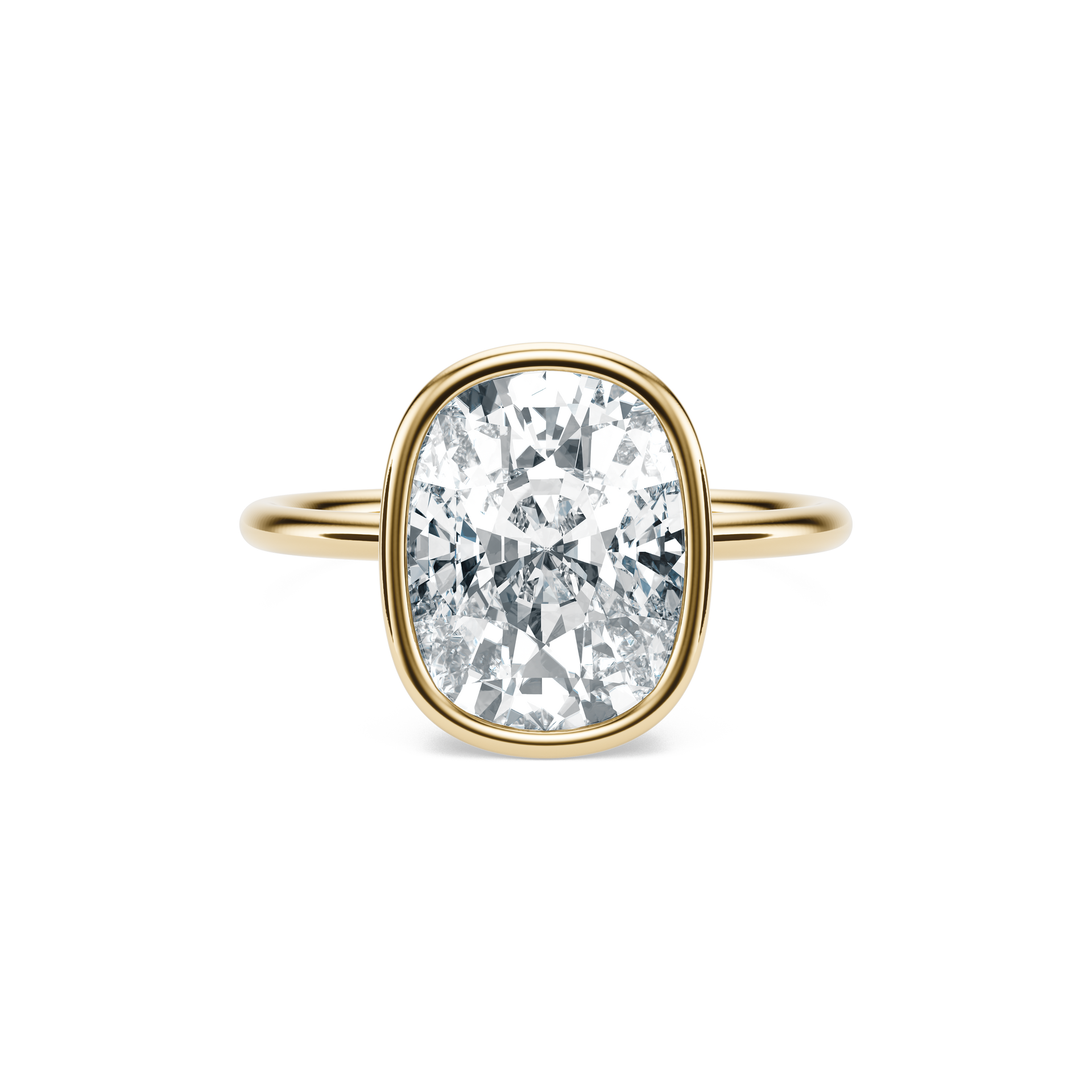 The Luna Ring - East West Gem Co - Custom Moissanite Jewelry